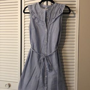 Old Navy Seersucker striped dress